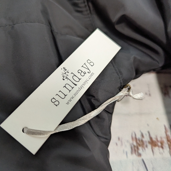 Sundays By Anthropologie Garima Open Front Puffer Jacket - Picture 3 of 7